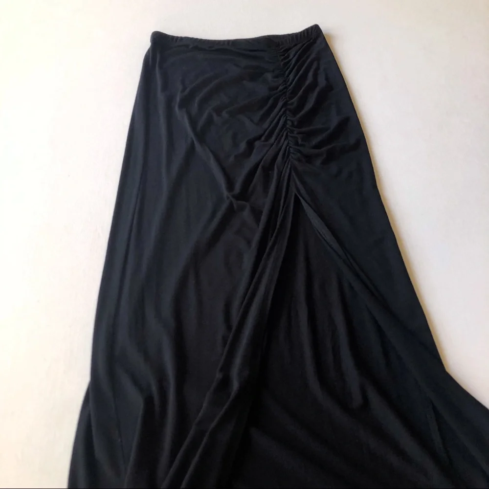 Weston Wear High Slit Maxi Knit Skirt - Picture 5 of 8